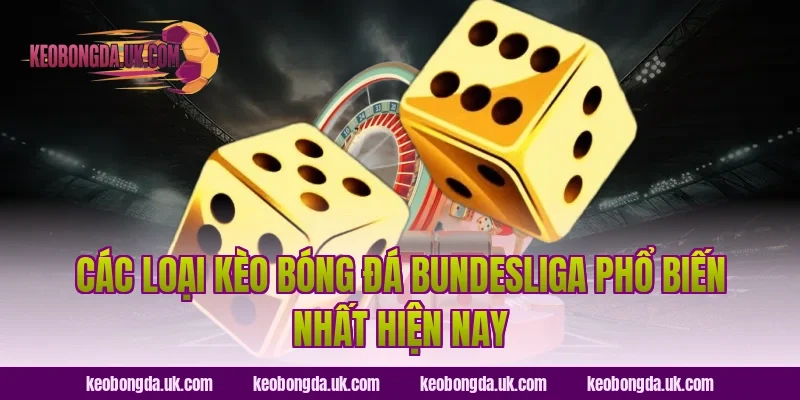 Các Loại Kèo Bóng Đá Bundesliga Phổ Biến Nhất Hiện Nay